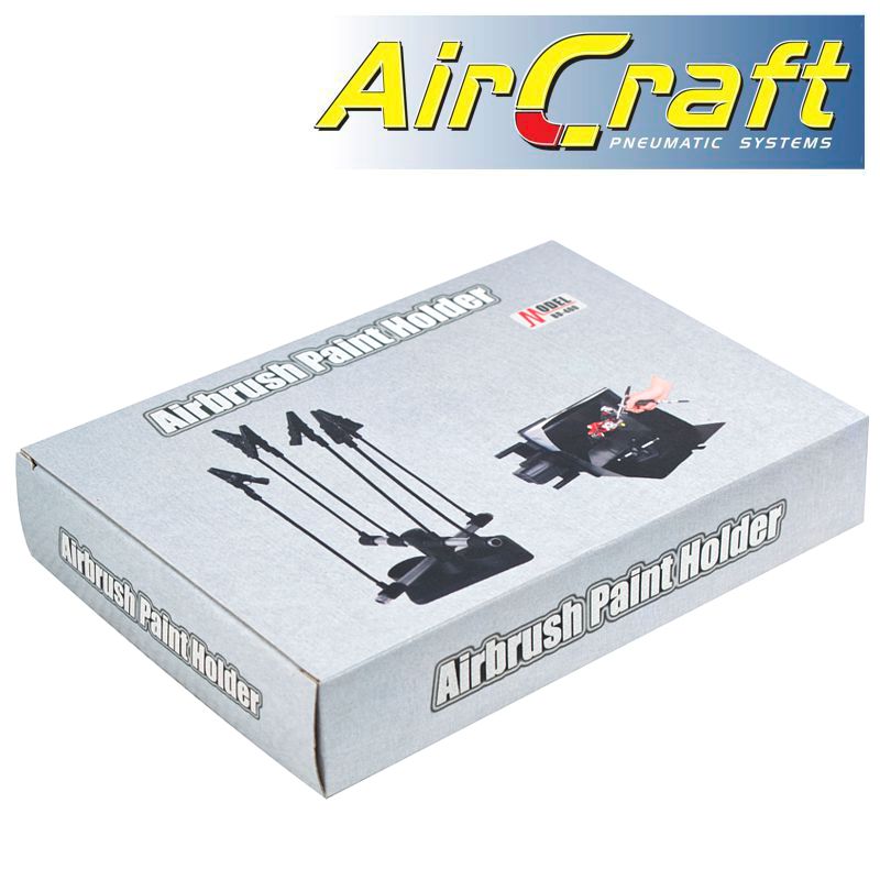 AIRBRUSH HOLDER WITH 6 CLIPS AIRBRUSH HOLDER WITH 6 CLIPS
