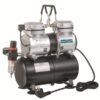COMPRESSOR FOR AIRBRUSH 2CYL WITH TANK (AS196)