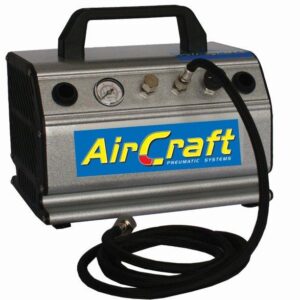 AIRBRUSH COMP 1/5 HP  W/HOSE & FILTER DOUBLE OUTLET