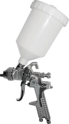 SPRAY GUN HVLP 1.7MM NOZZLE 600CC PLASTIC CUP SPRAY GUN HVLP 1.7MM NOZZLE 600CC PLASTIC CUP