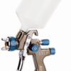 SPRAY GUN LVLP 1.4MM W/PLASTIC CUP 600CC BLUE