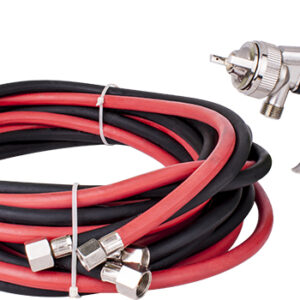 SPRAY GUN AND 7.5M HOSE FOR PAINT POTS NO CUP PQ2 2.2MM