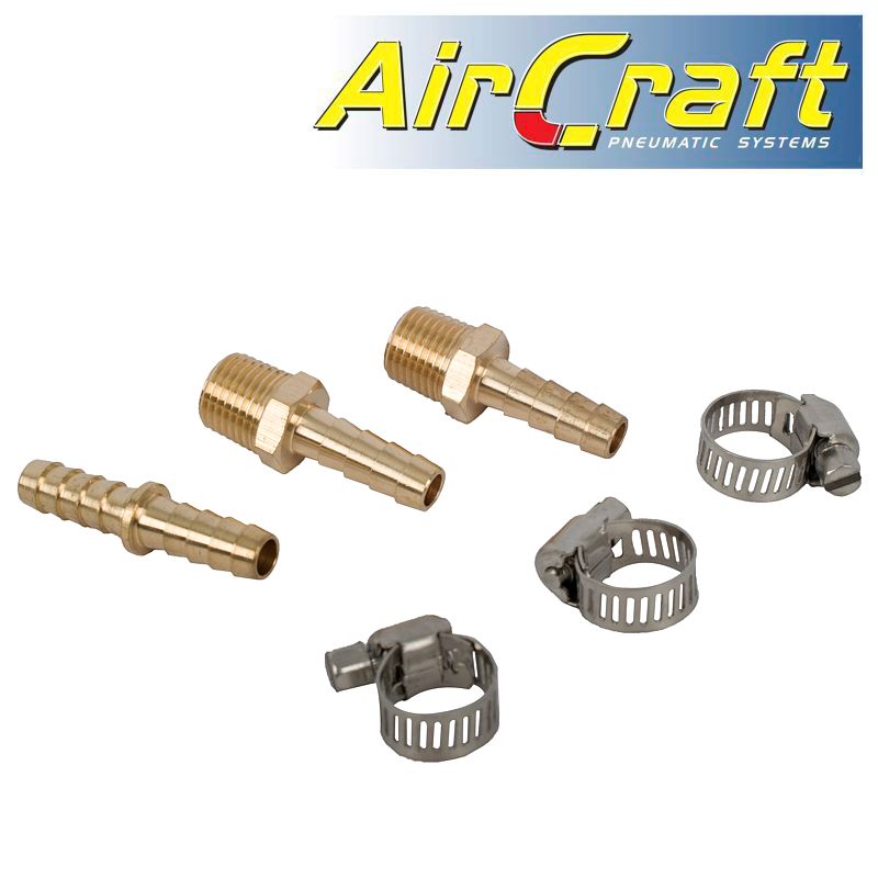 HOSE REPAIR KIT 8MM WITH DOUBLE UNION AND HOSE CLIPS HOSE REPAIR KIT 8MM WITH DOUBLE UNION AND HOSE CLIPS