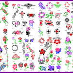 BOOK 10 TATTOO STENCILS 100 designs per book 4 designs on ea A4 sheet