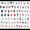 BOOK 14 TATTOO STENCILS 100 designs per book 4 designs on ea A4 sheet