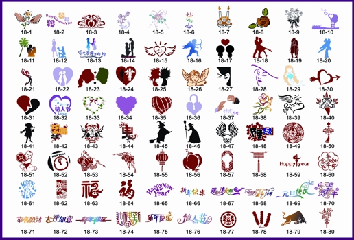 BOOK 18 TATTOO STENCILS 55 mide-size designs BOOK 18 TATTOO STENCILS 55 mide-size designs