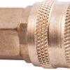 QUICK COUPLER ARO STYLE BRASS 1/4' FEMALE