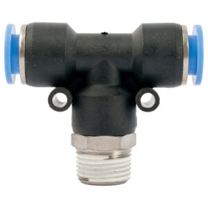PU HOSE FITTING TEE 10MM-3/8 M