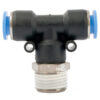 PU HOSE FITTING TEE 10MM-1/2 M