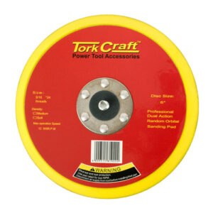 DA SANDER PAD PSA 5 16 - 24UNF MED SOFT 150MM 6'