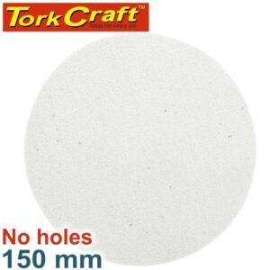 INTERFACE CUSHION PAD 150MM HOOK AND LOOP NO HOLES