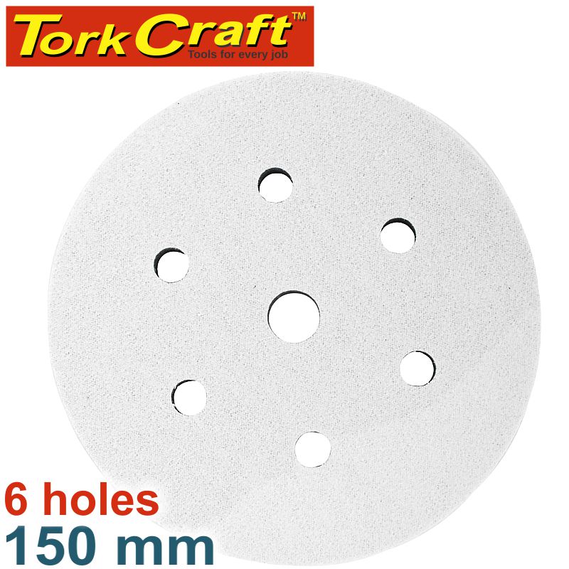 INTERFACE CUSHION PAD 150MM HOOK AND LOOP 6 HOLES INTERFACE CUSHION PAD 150MM HOOK AND LOOP 6 HOLES