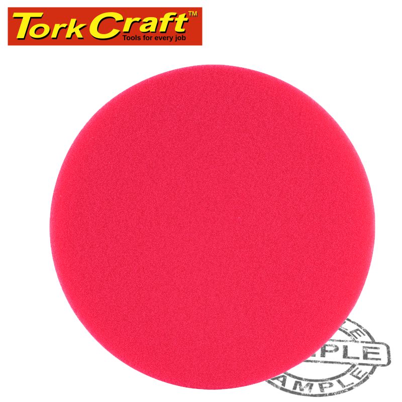 FOAM PAD HOOK AND LOOP RED SPONGE 150MM 6' ULTRA FINISHING FOAM PAD HOOK AND LOOP RED SPONGE 150MM 6' ULTRA FINISHING