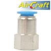 PU HOSE FITTING STRAIGHT STUD 10MM-3/8 F