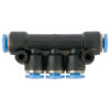 PU HOSE FITTING MANIFOLD 4MM-4MM