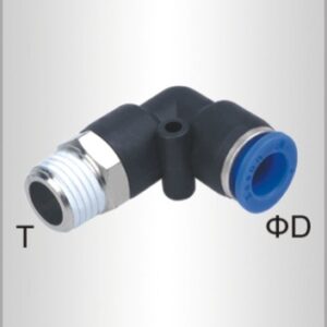 PU HOSE FITTING ELBOW 10MM-3/8 M
