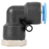 PU HOSE FITTING ELBOW 12MM-1/8 F