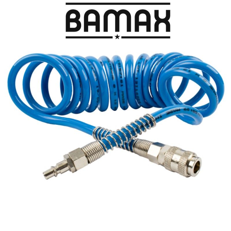 SPIRAL POLYP HOSE 8MMX12MMX4M WITH QUICK COUPLERS BX15PU4-8 SPIRAL POLYP HOSE 8MMX12MMX4M WITH QUICK COUPLERS BX15PU4-8