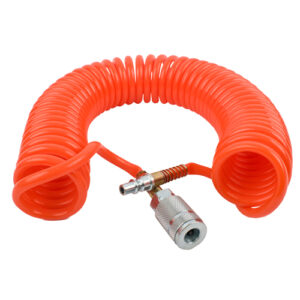 SPRIAL HOSE 7.5MX8MM W/ARO QUICK COUPLER
