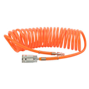 SPIRAL HOSE 5M X 8MM X 5.5MM  W/ARO QUICK COUPLER