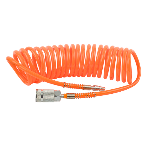SPIRAL HOSE 5M X 8MM X 5.5MM W/ARO QUICK COUPLER SPIRAL HOSE 5M X 8MM X 5.5MM W/ARO QUICK COUPLER