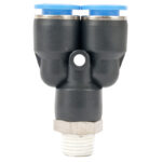 PU HOSE FITTING Y JOINT 10MM-1/4 M