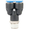 PU HOSE FITTING Y JOINT 12MM-1/2 M