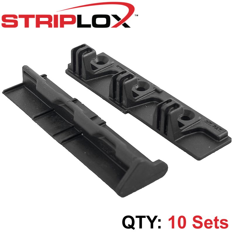 STRIPLOX 90D BLACK 98MM BULK BAG (10 SETS) STRIPLOX 90D BLACK 98MM BULK BAG (10 SETS)