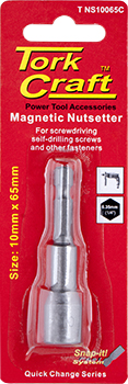 NUTSETTER MAGNETIC 10X65MM CARDED NUTSETTER MAGNETIC 10X65MM CARDED