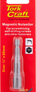 NUTSETTER 1/4 X65MM MAG CARDED