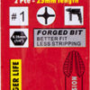 PHIL.1 X 25MM INS.BIT 2/CARD