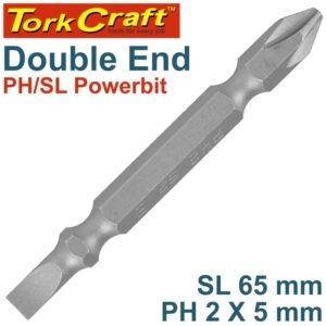 D/END PH2 X 5MM SL.65MM 1/CARD