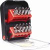 S/D INS.BIT SET 25MM 20PC CASE