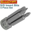 S/D POWER BIT SET 50MM 5PCE