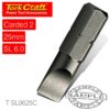 S/D INSERT BIT 6MMx25MM 2/CARD