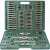 TAP & DIE SET 110 PCE - CARBON STEEL 2 - 18mm BLOW MOULD CASE