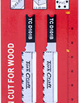 U-SHANK JIGSAW BLADE 10TPI FOR WOOD 2.5MM 2PC