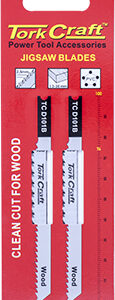 U-SHANK JIGSAW BLADE 10TPI FOR WOOD 2.5MM 2PC
