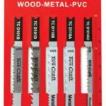 U-SHANK JIGSAW BLADES 5 PIECE ASSORTED
