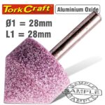 GRINDING POINT CONICAL 6MMX28MMX28MM BULK