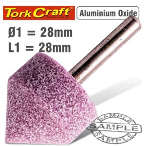 GRINDING POINT CONICAL 6MMX28MMX28MM BULK
