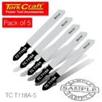 T-SHANK JIGSAW BLADE FOR METAL 1.2MM 21TPI 75MM 5PC