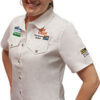 VERMONT LADIES COTTON SHIRT WHITE XL