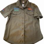 VERMONT LADIES COTTON SHIRT OLIVE SMALL