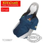 VERMONT LADIES COTTON SHIRT NAVY BLUE SMALL