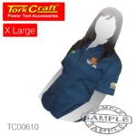 VERMONT LADIES COTTON SHIRT NAVY BLUE XL