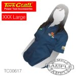 VERMONT LADIES COTTON SHIRT NAVY BLUE 3XL