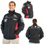 TORK CRAFT UNISEX 3 LAYER FLEECE BLACK & RED 2XL