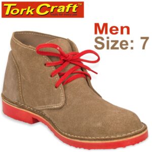 TORK CRAFT MENS VELLIE SHOES BROWN SIZE 7