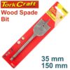 SPADE BIT 35MM 150MM